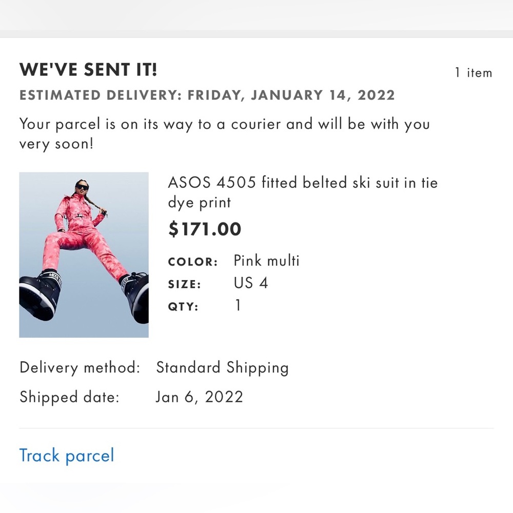 ASOS 4505 Ski suit.